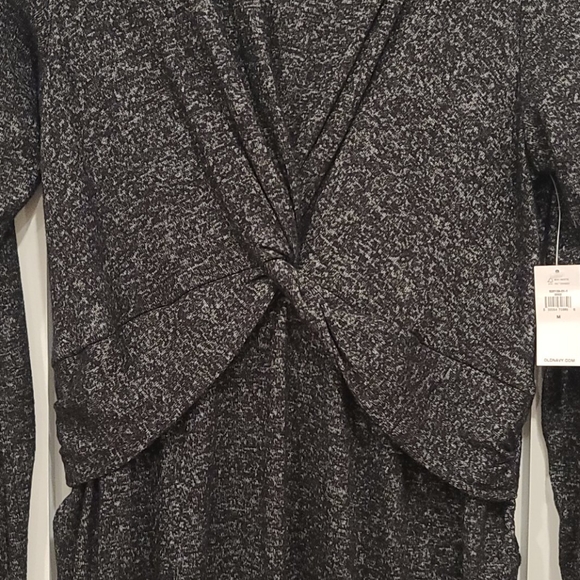 OLD NAVY heather gray maternity sweater dress - Picture 5 of 7